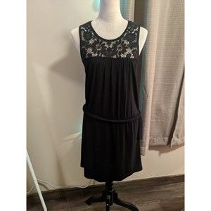 Womens Banana Republic black sleeveless dress - size medium